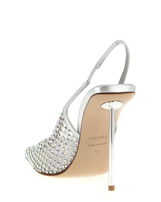 Le Silla White 'Gilda' Slingback