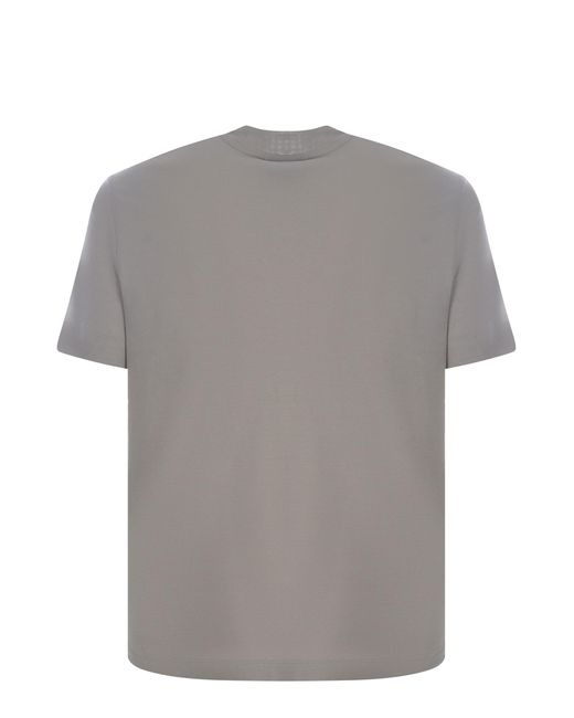 Emporio Armani Gray T-Shirt for men
