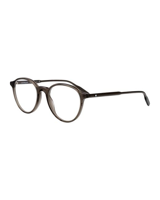 Montblanc Brown Optical Frames Mb0291O Acetate Glasses for men
