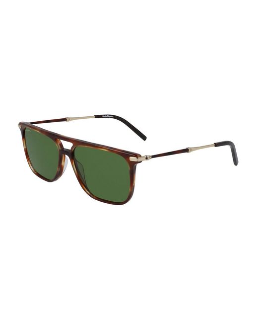 Ferragamo Green Sf966s