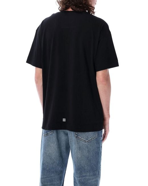 Givenchy Black Short Sleeves T-Shirt for men