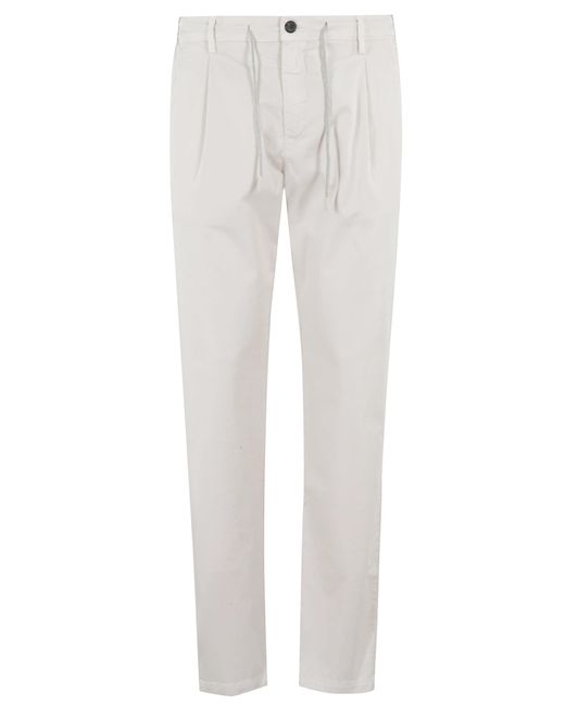 Eleventy White Jogger Rinascimental for men