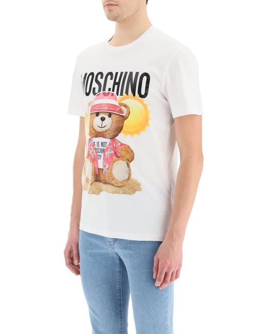 moschino mens t shirt teddy
