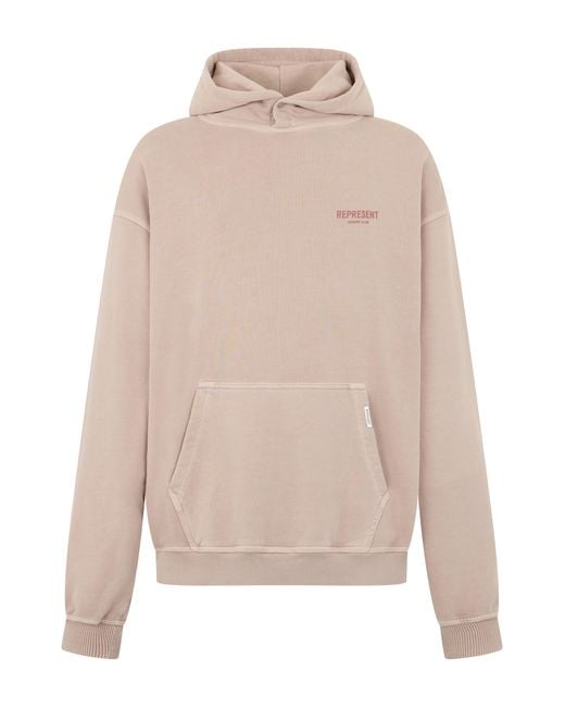 Represent Natural Hooded Sweatshirt Cotton Jumpers for men