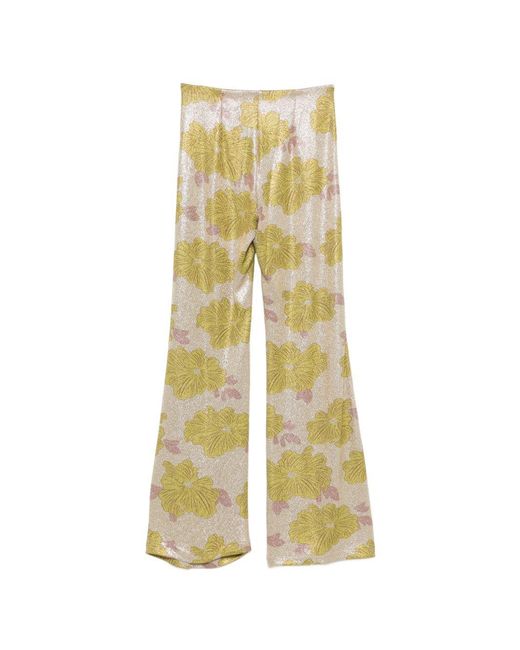Siyu Yellow Tallis Trousers