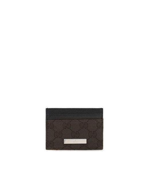 Gucci Black Polyester Wallet