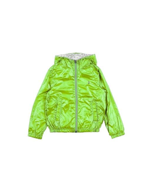 Herno Green Kids Outerwear Jacket Gi000002X-12017 Giallo Fluo Clothing