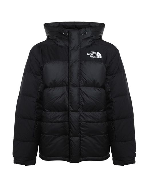The North Face Himalayan Puffer Jacket With Hidden Zip Closure in Black ...