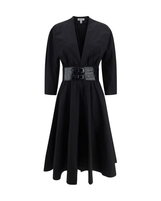 Alaïa Black Midi Dress