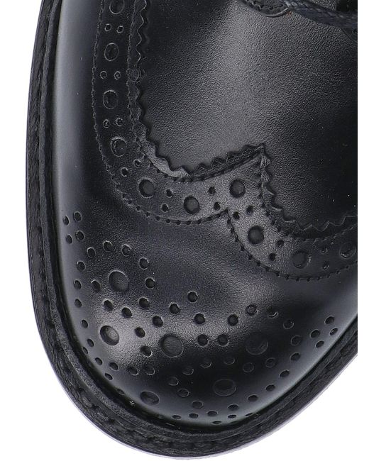 Tricker's Black Laced Shoes for men