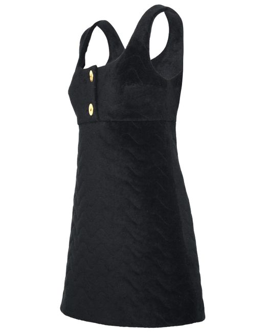 Patou Black Cotton Dress