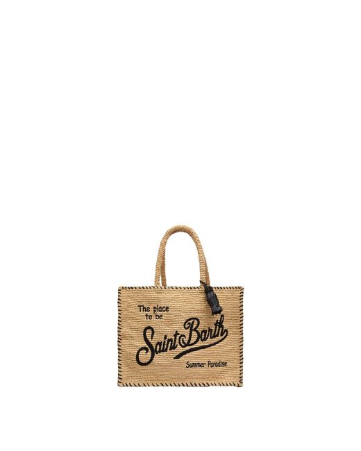 Mc2 Saint Barth Metallic Shopping Bag