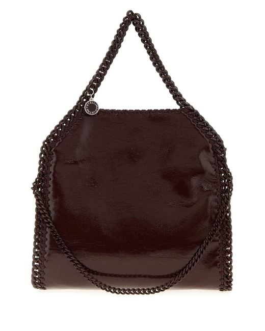 Stella McCartney Brown Chocolate Alter Mat Mini Falabella Handbag