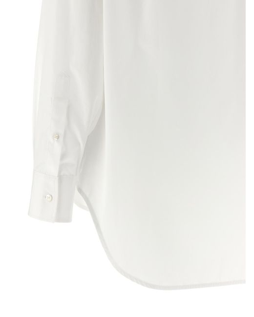 Maison Margiela White Poplin Shirt