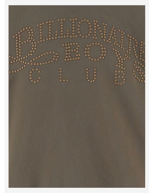 BBCICECREAM Gray Cotton Sweatshirt Sweatshirts for men