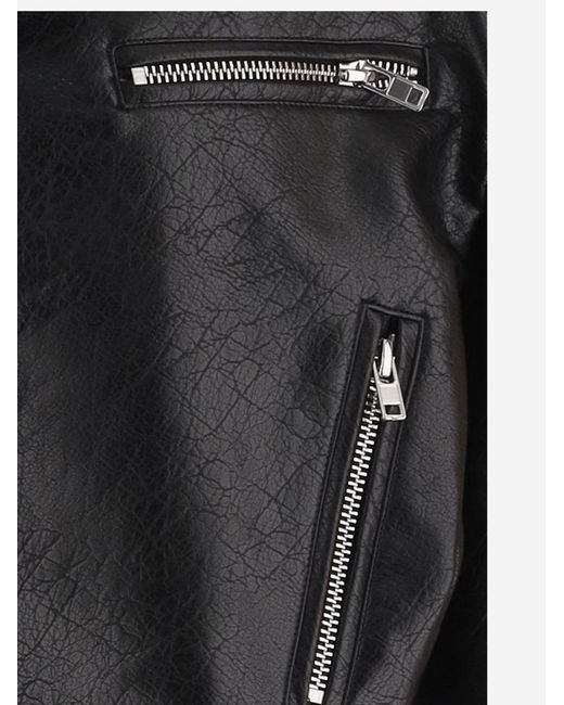 Frankie Shop Black Jacket Polyester Polyurethane