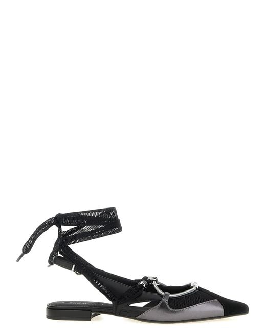 Pinko Black 'Gianira 30' Slingback