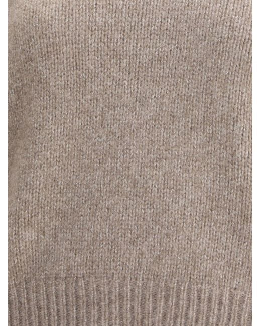 Lisa Yang Gray Lailai Sweater