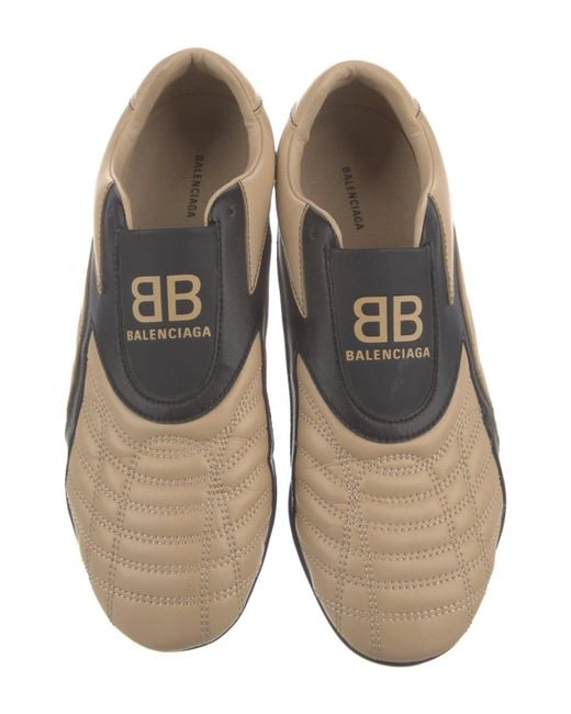 Balenciaga Brown Zen Sneakers Matte And