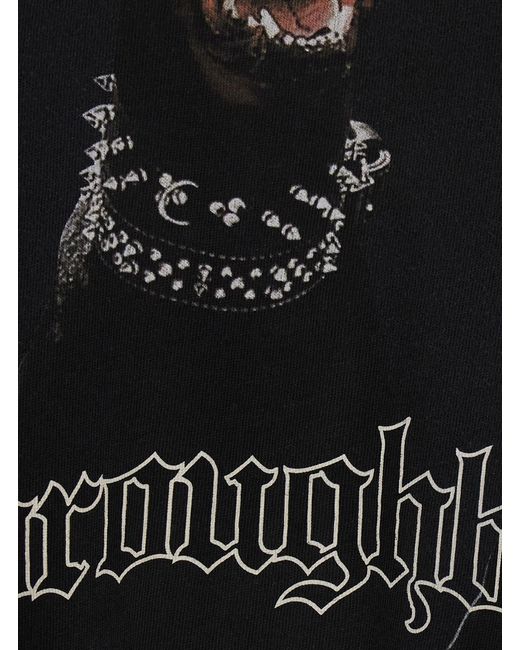 Represent Black T-Shirt Crew Neck Cotton T-Shirts for men