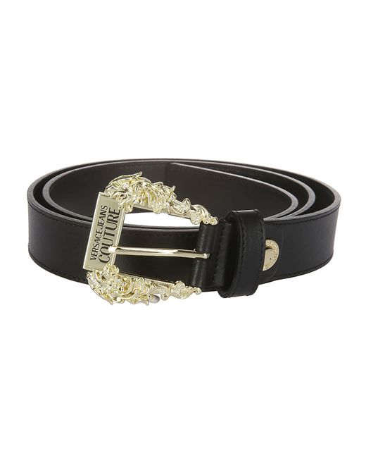 Versace Black Cintura Belt