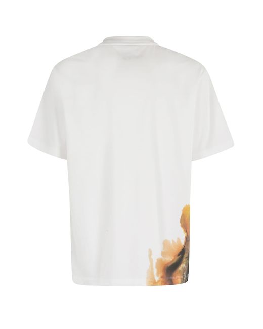 Y-3 Gfx Ss Tee Cwhite for men