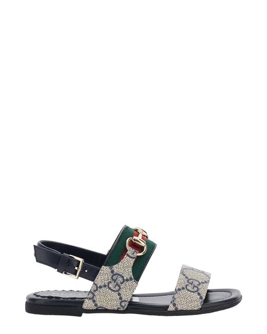 Gucci White Sandals, Plastic Upper, Polyurethane for men