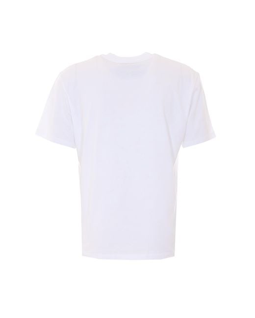 AMI White T-Shirts And Polos Cotton for men