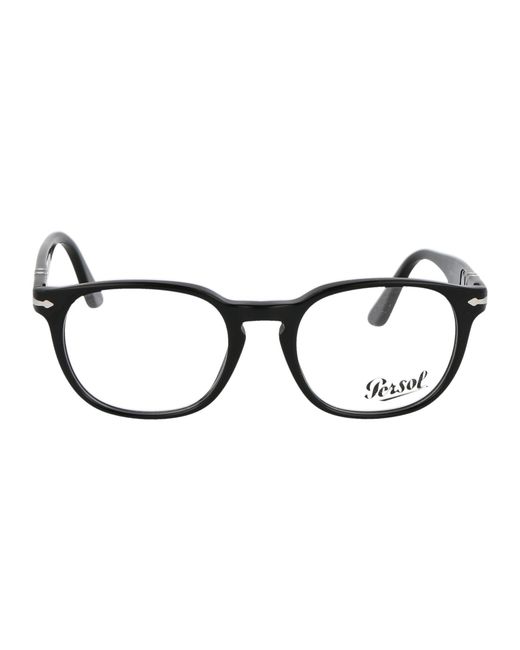 Persol Brown Acetate Optical Glasses for men