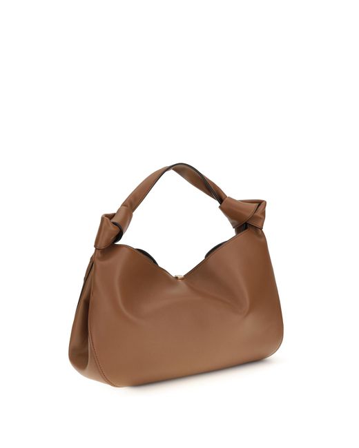 Gabriela Hearst Brown Shoulder Bag Antonia