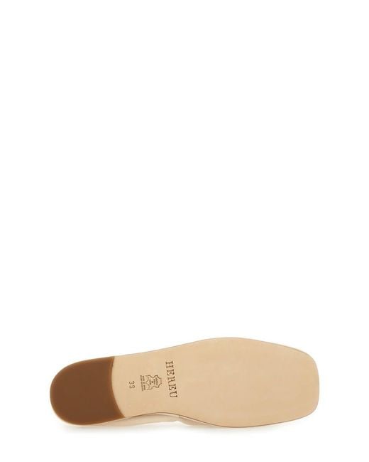 Hereu Natural Puntera" Supplement Dancer Flats