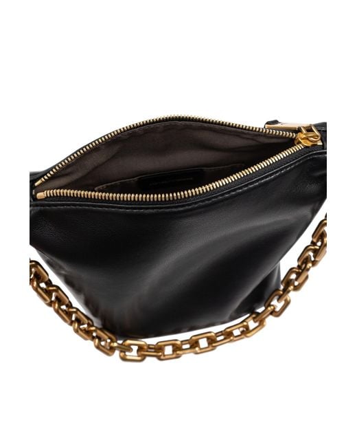 Emporio Armani Black Shoulder Bag Hobo Small