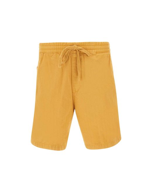 Carhartt Yellow Rainer Short Shorts for men