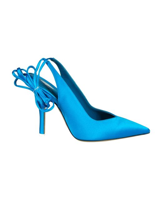 the attico blue heels