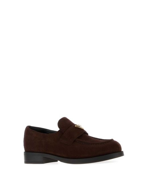 Prada Brown Moccasters