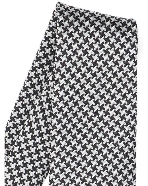 Tom Ford Gray Ties Mulberry Silk for men