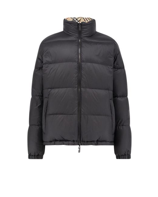 Burberry Natural Snowdon Traditional Check Reversible Jacket for men