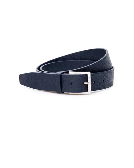 Orciani Blue Leather Belt for men