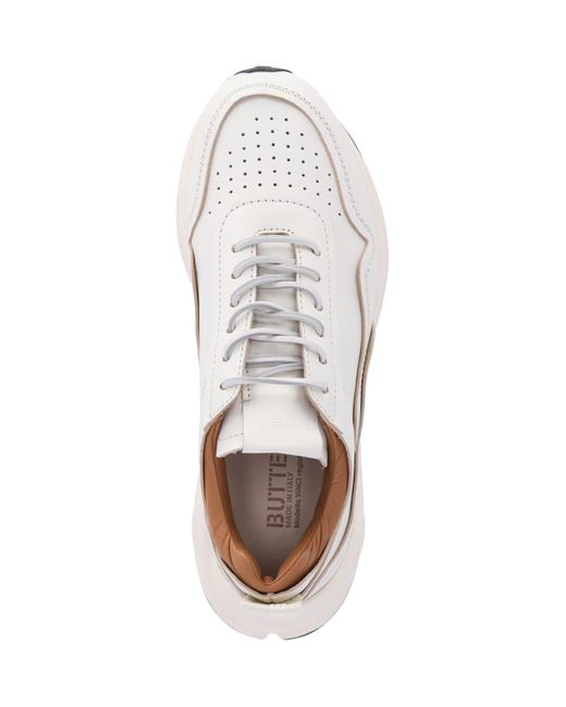 Buttero White Vinci Sneakers for men