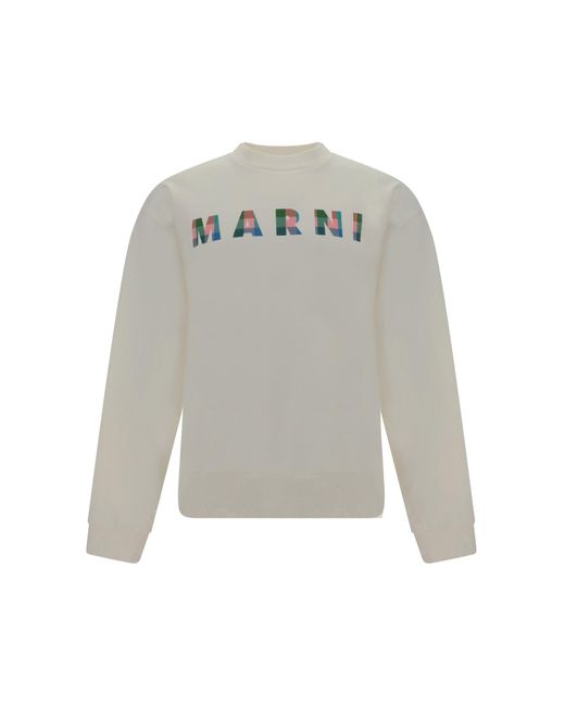 Marni Gray Sweatshirt for men