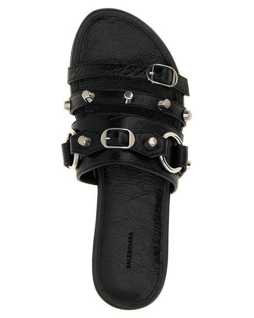 Balenciaga Black 'City' Sabots