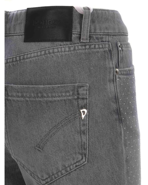 Dondup Gray Jeans Koons Made Of Denim