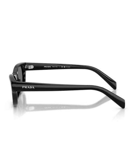 Prada Black Pr C08S Acetato Sunglasses
