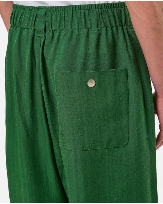 Jacquemus Green Juego Shorts for men
