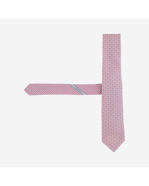 Ferragamo Purple Silk Tie Ties & Bow for men