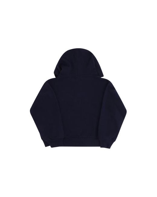 Gucci Blue Cotton Hoodie For Boy Sweatshirts for men