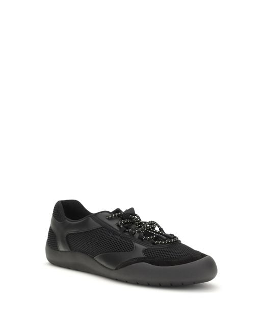 Prada Black Speedrock Sneakers for men