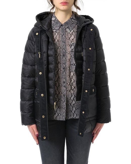 Michael kors long packable down jacket sale