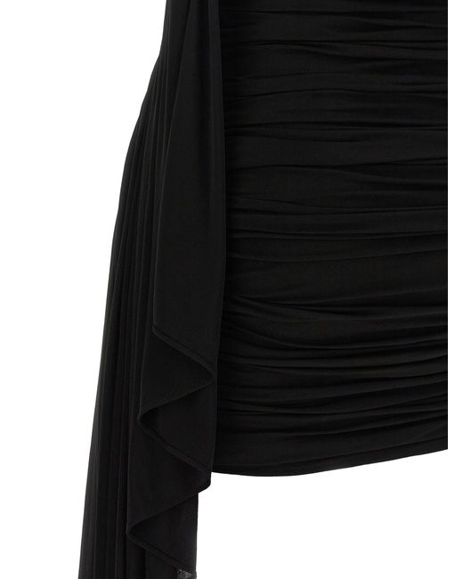 Alexander Wang Black Copper Short Dress