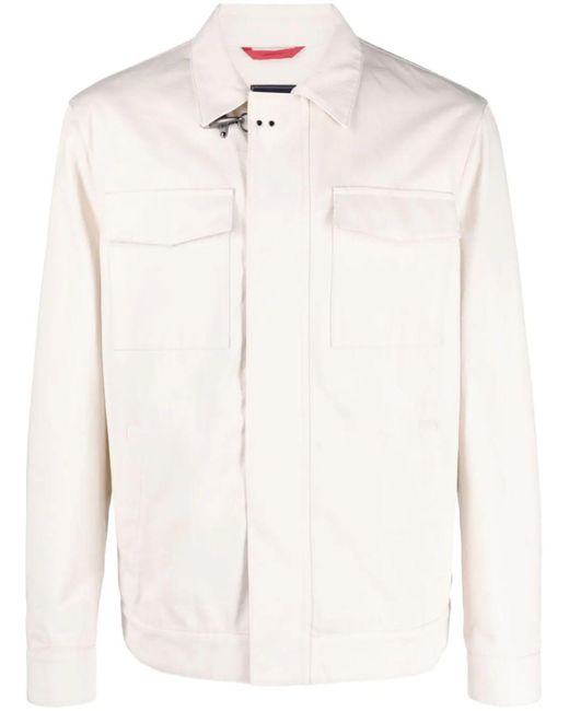 Fay Natural Cotton Truck Jacket for men